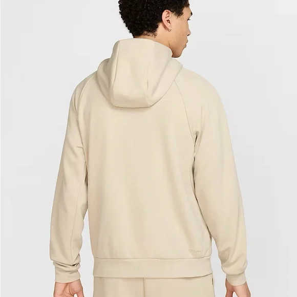 NWT Nike Primary Fleece Dri-FIT UV Full-Zip Performance Hoodie Desert Khaki 3XL - Picture 3 of 8